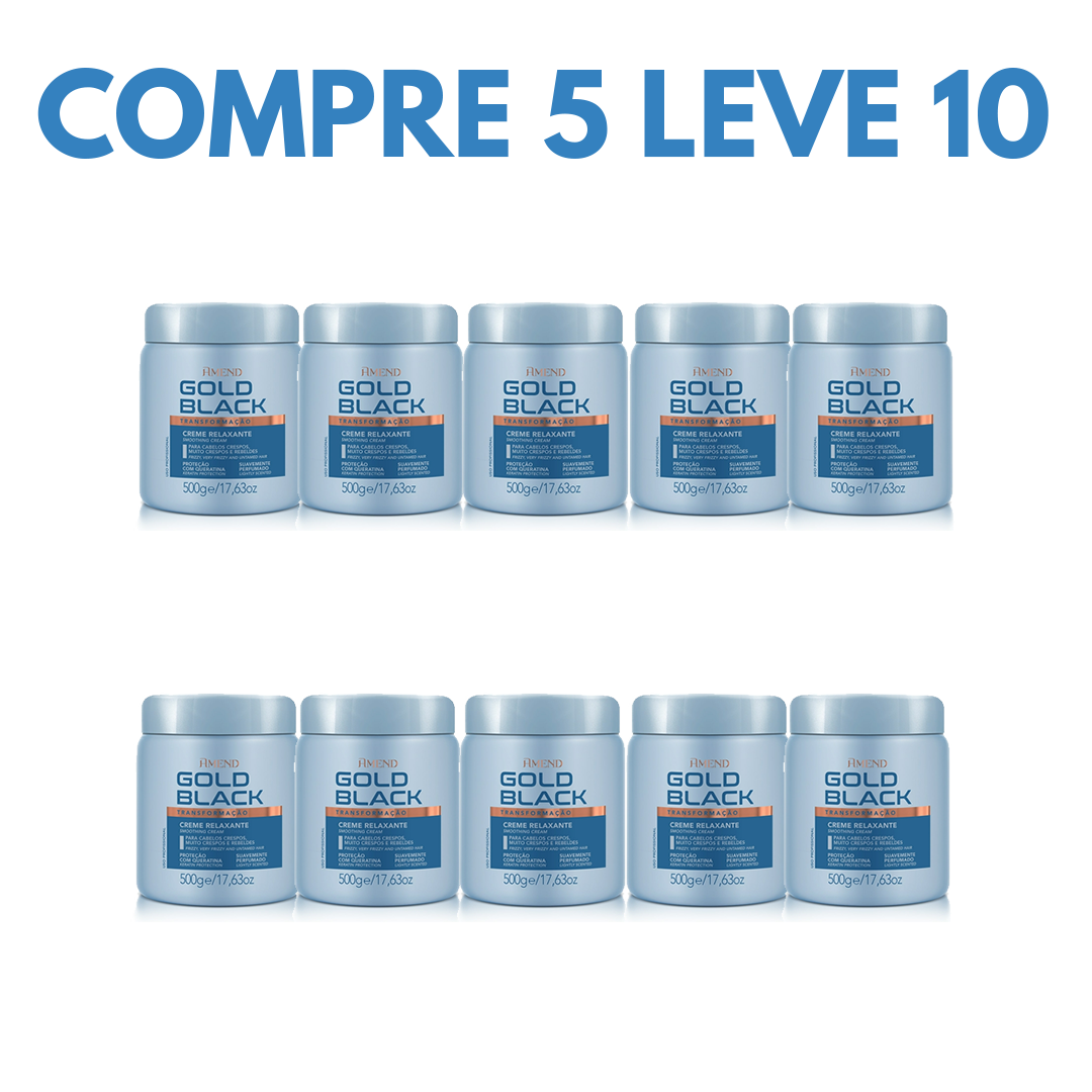 Gold Black – Cabelos Hidratados, Lisos e Revitalizados!