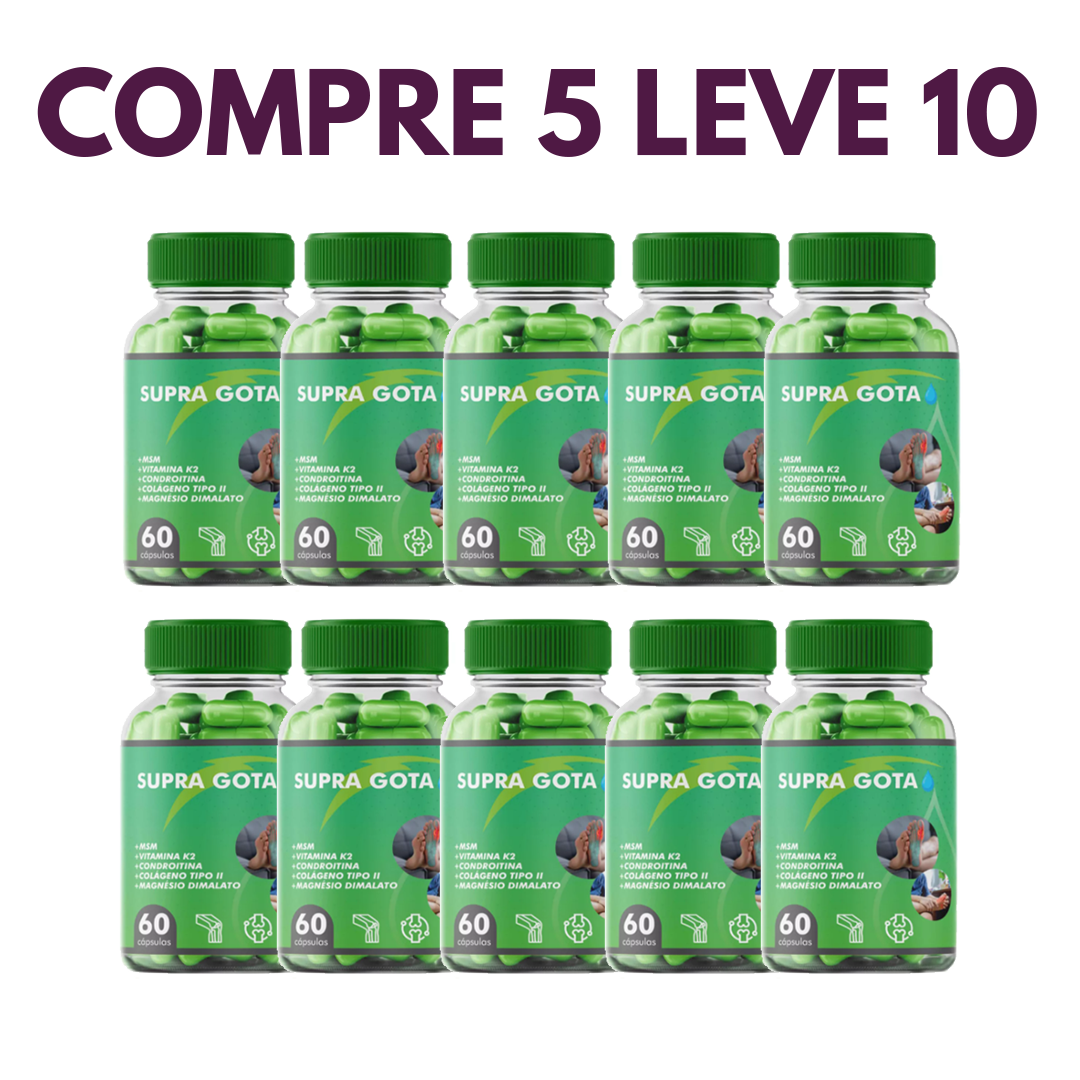 Supra Gota: Alívio Rápido para Dores Articulares e Musculares