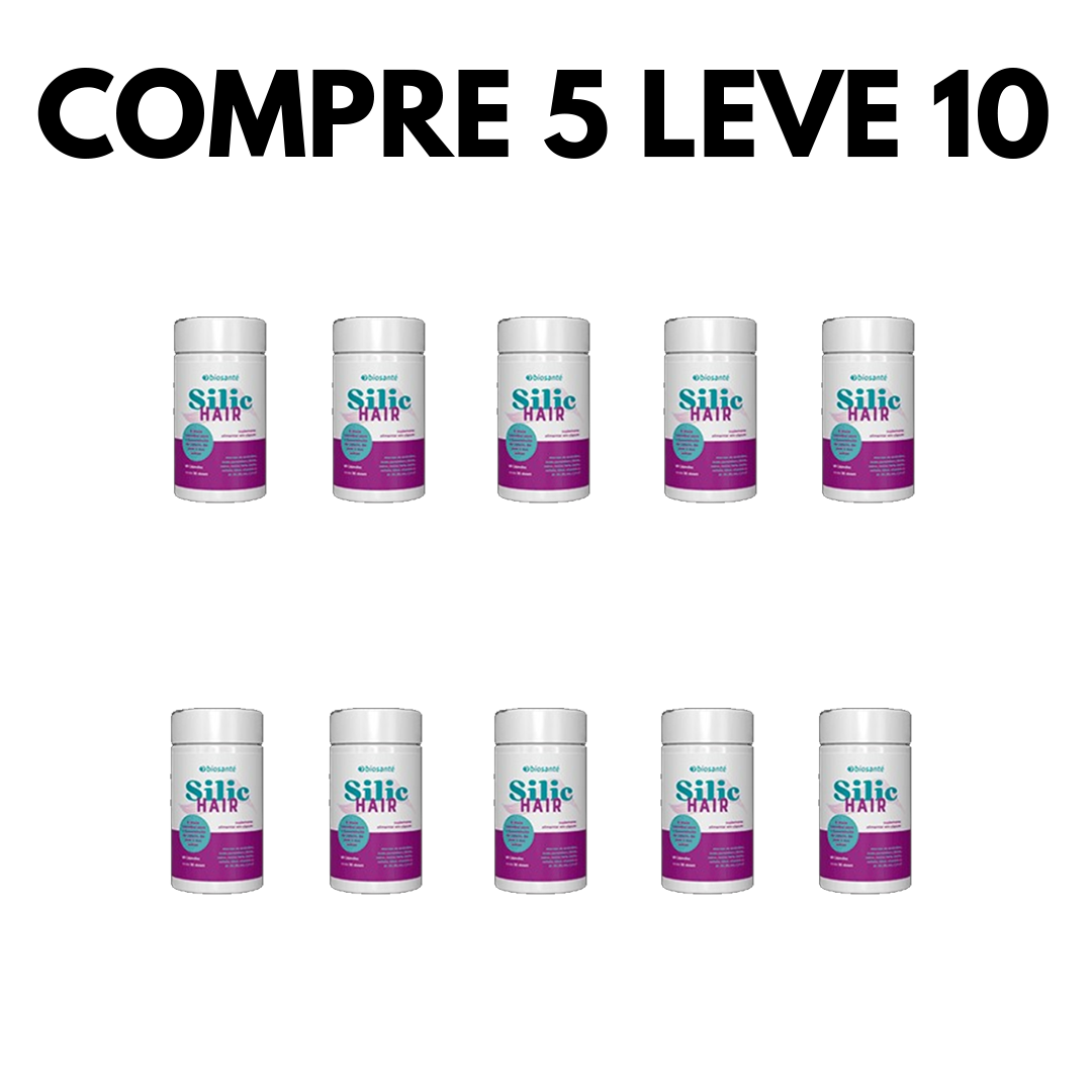 Silic Hair: Força, Brilho e Crescimento para Cabelos e Unhas