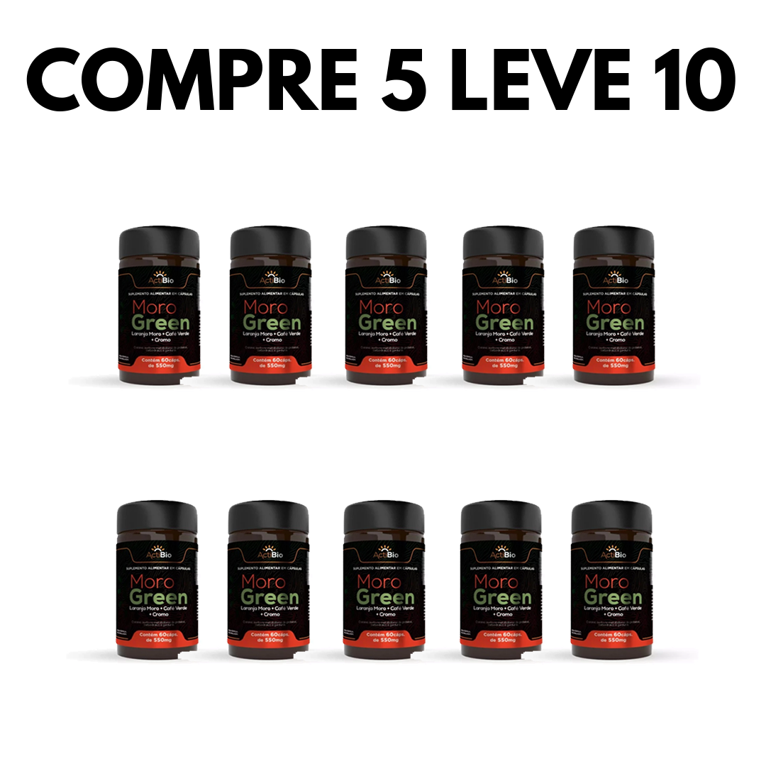 Moro Green: Queima de Gordura e Perda de Peso Natural