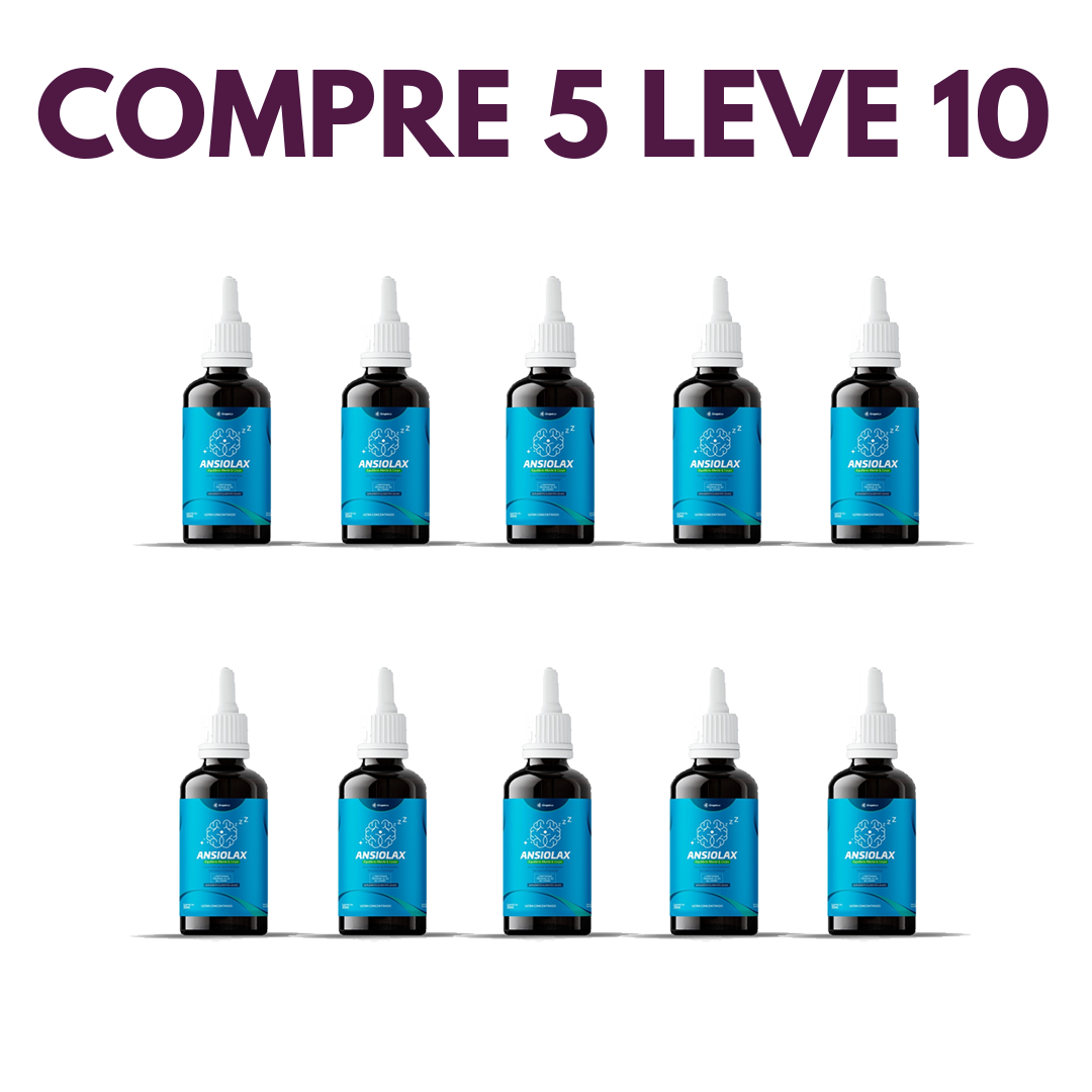 Ansiolax: Alívio Natural para Ansiedade e Depressão