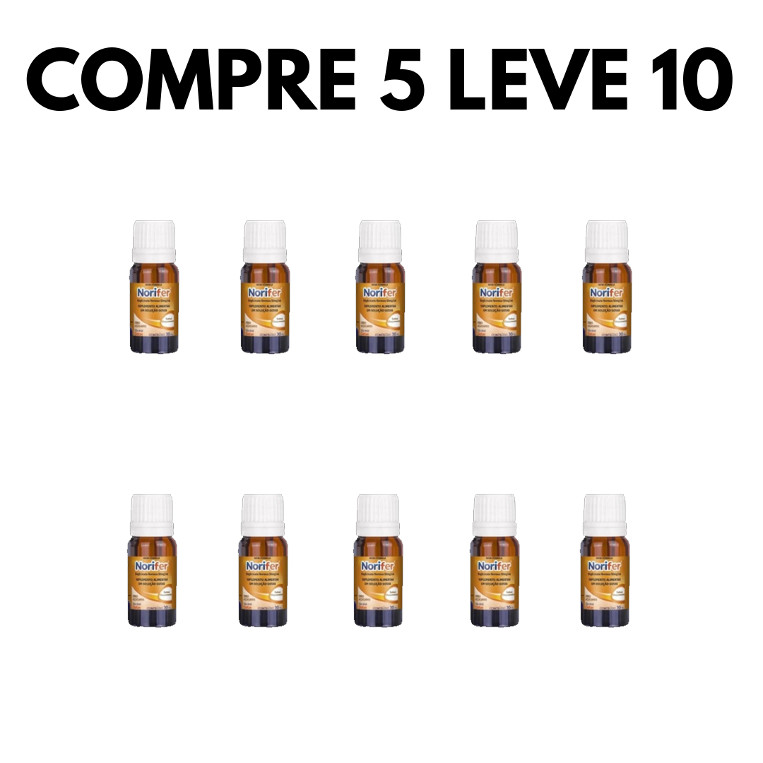 Norifer: Reponha o Ferro e Recupere Sua Energia