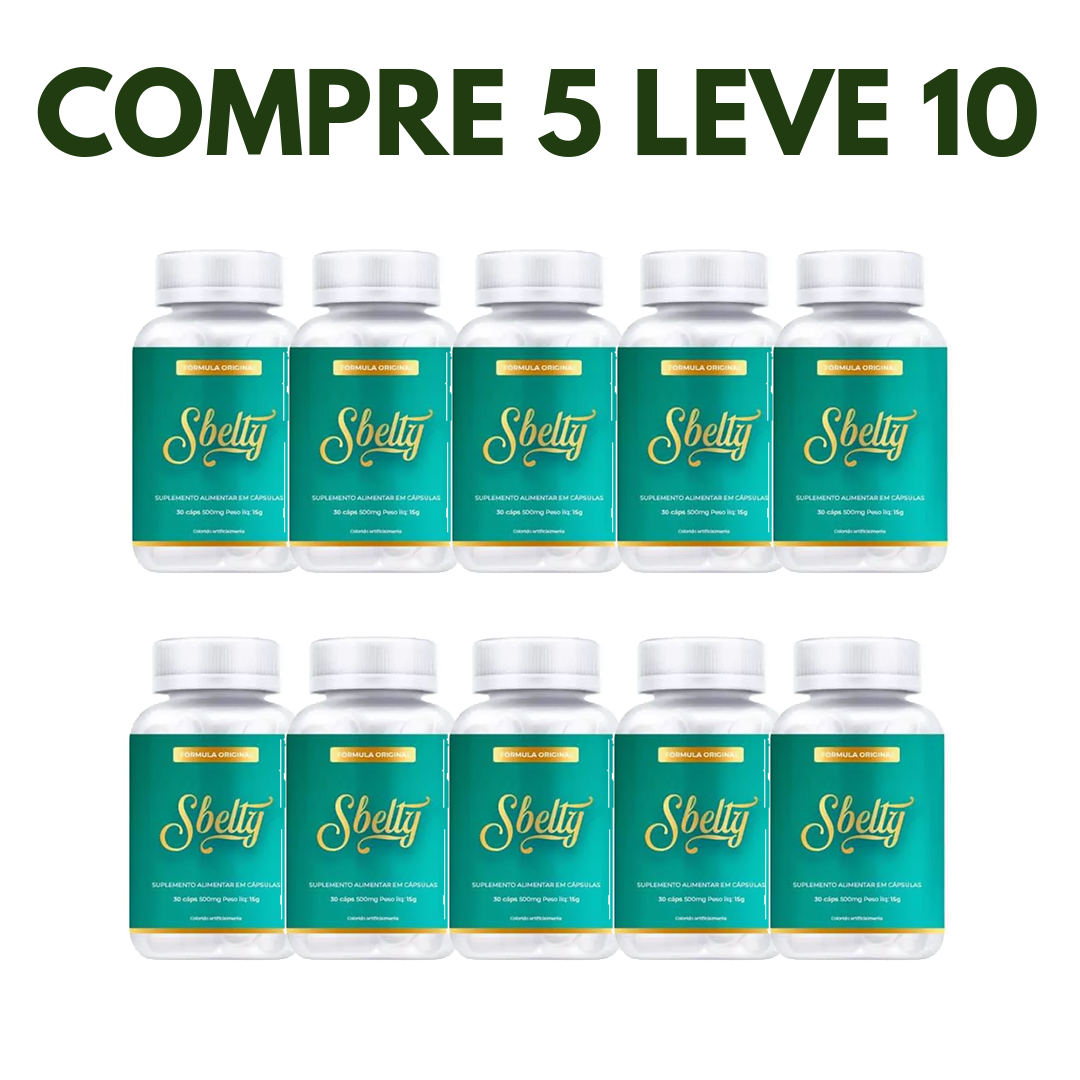 Sbelty: O Aliado Natural no Emagrecimento e Controle de Peso (30 Cápsulas)