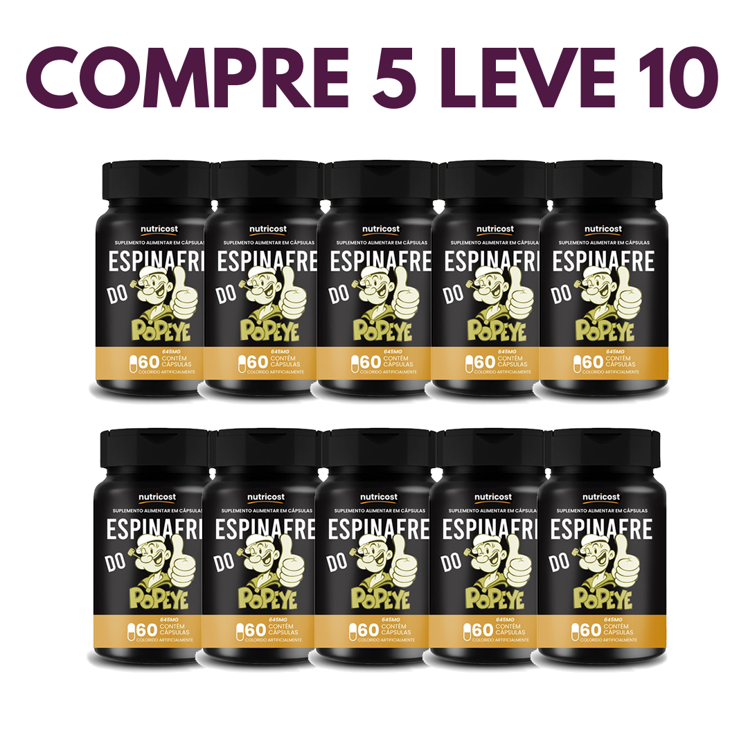 Espinafre do Popeye: Mais Testosterona, Mais Desempenho