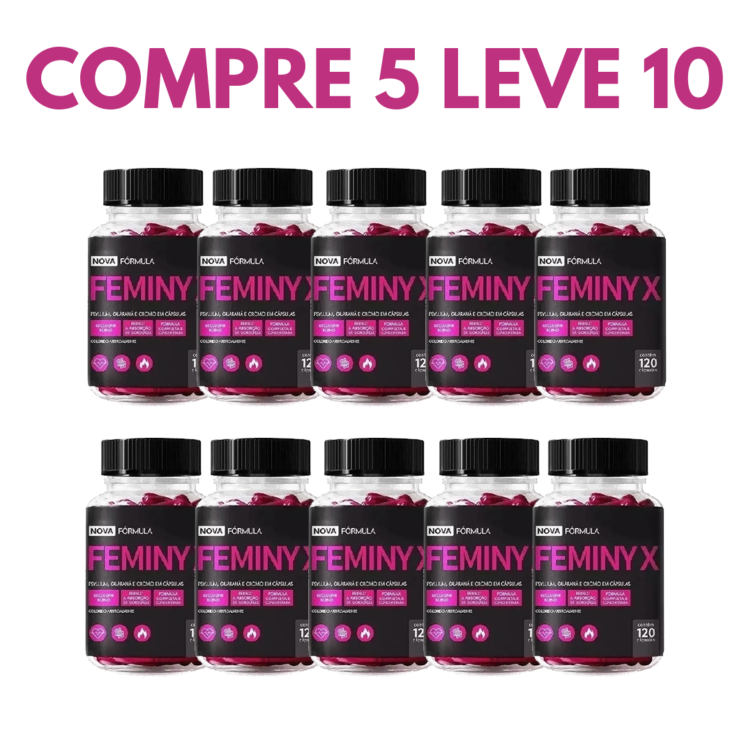 FEMINY X: A Revolução no Controle da Absorção de Gorduras