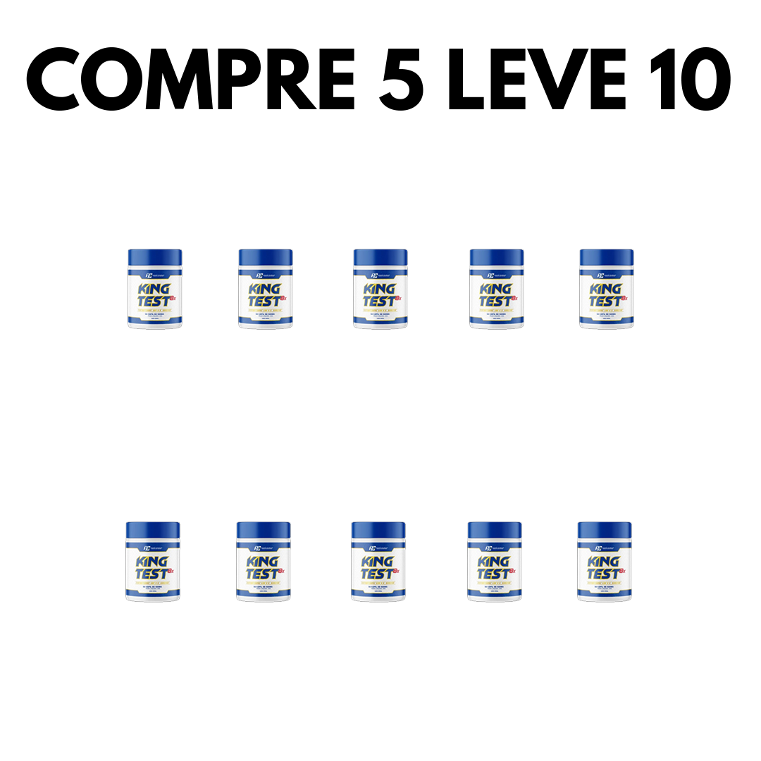 King Test: Potência Masculina e Testosterona Elevada