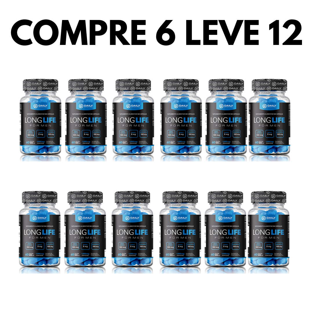 Long Life: Potencialize Sua Energia e Masculinidade