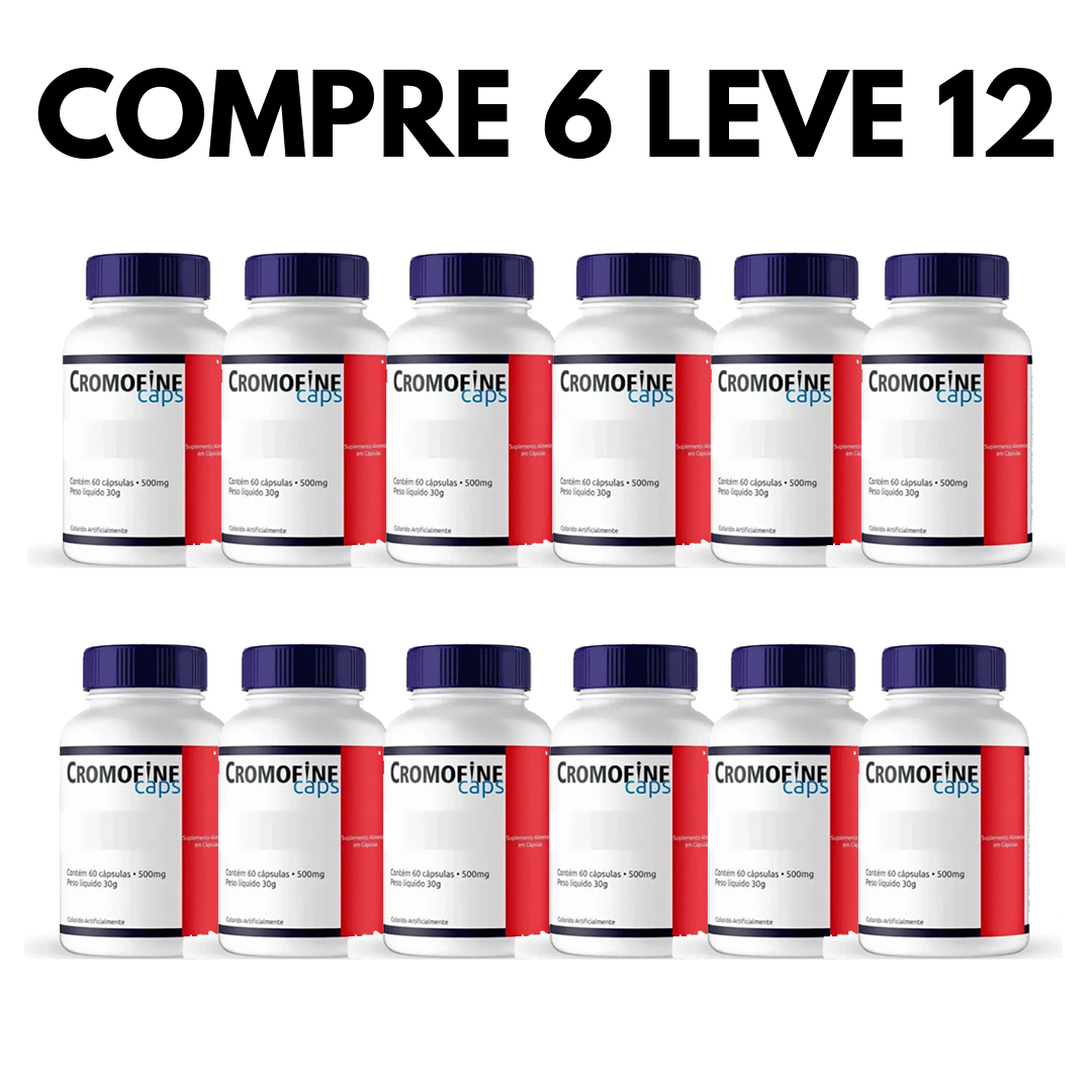 Cromofine Caps: Seu Aliado na Queima de Gordura e Energia