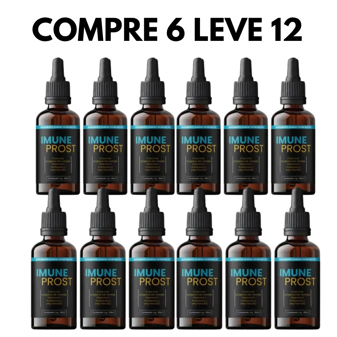 Imune Prost: Próstata Saudável e Sistema Imune Forte