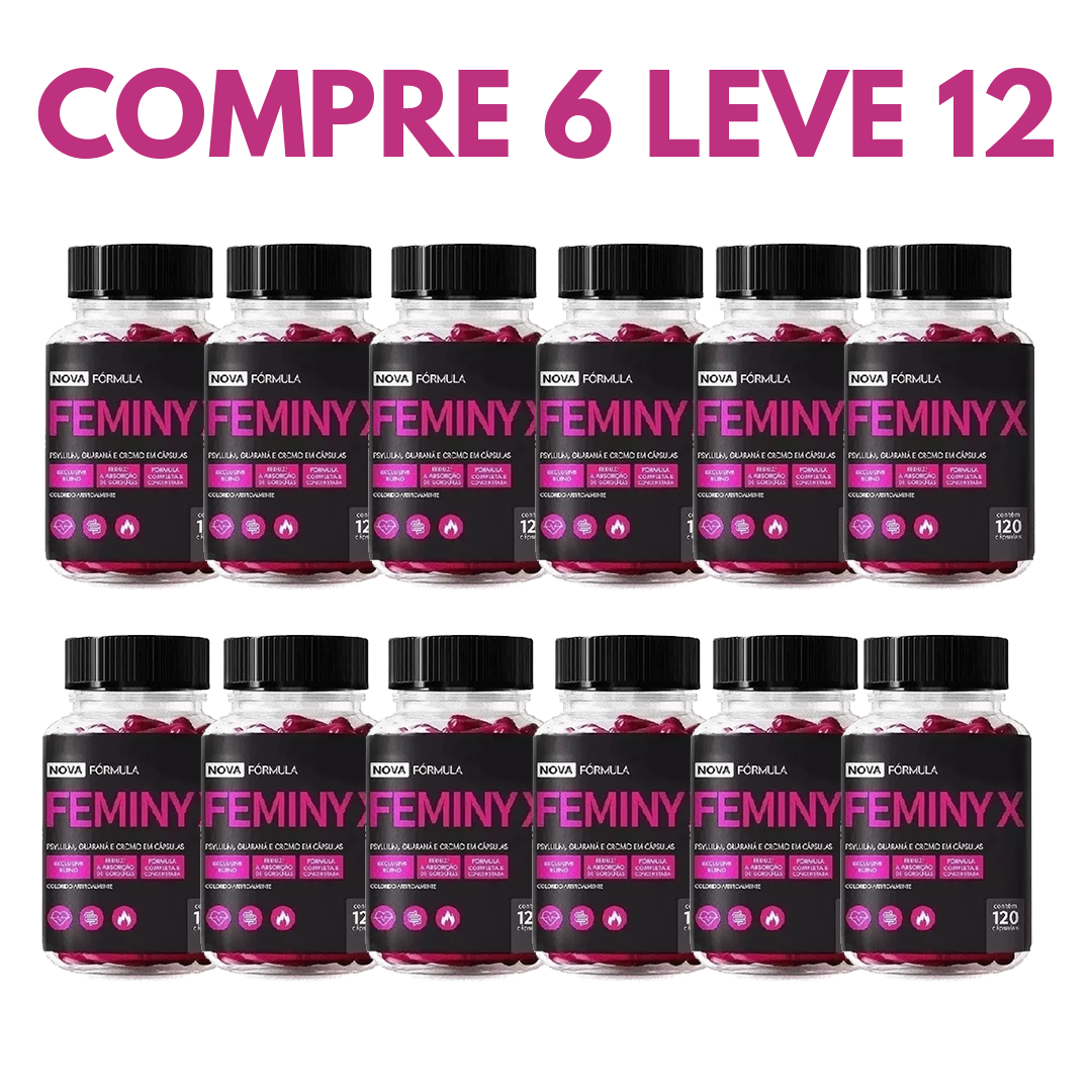 FEMINY X: A Revolução no Controle da Absorção de Gorduras