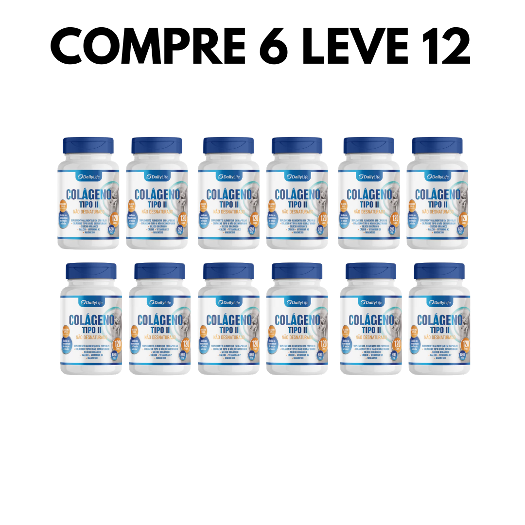 Colágeno Tipo II – Suporte Diário para Suas Articulações