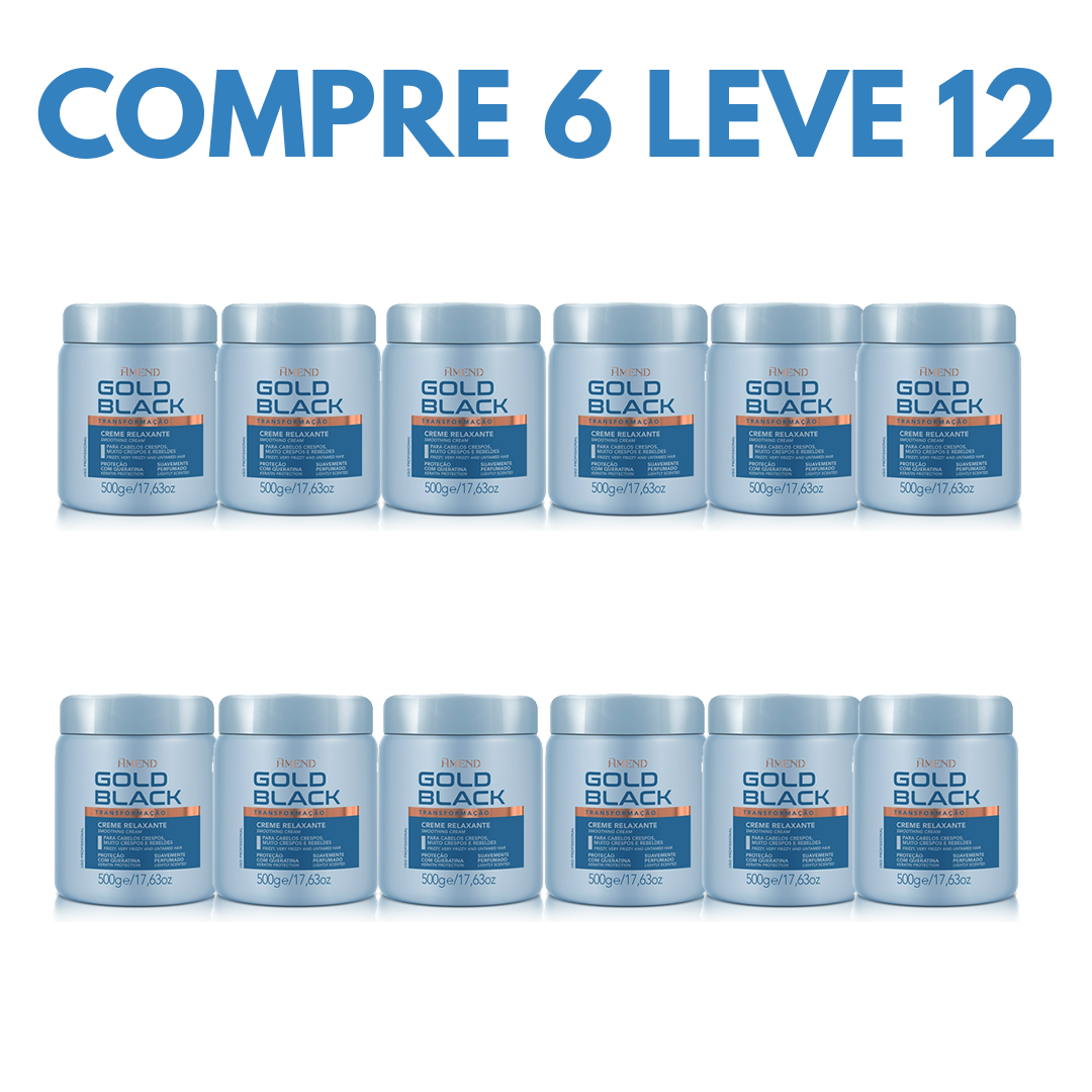 Gold Black – Cabelos Hidratados, Lisos e Revitalizados!