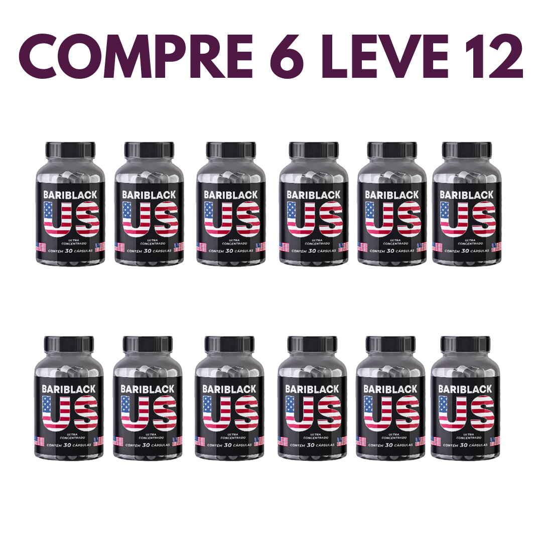 Bariblack US: A Fórmula Poderosa para Queima de Gordura e Definição com Tecnologia Americana