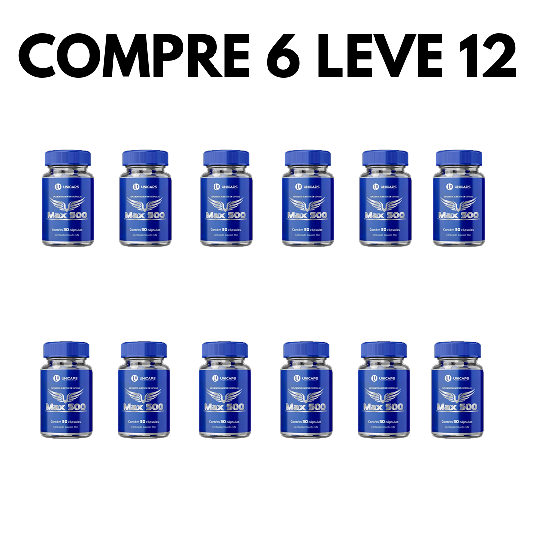 Max500: Energia, Desejo e Foco em Alta Performance