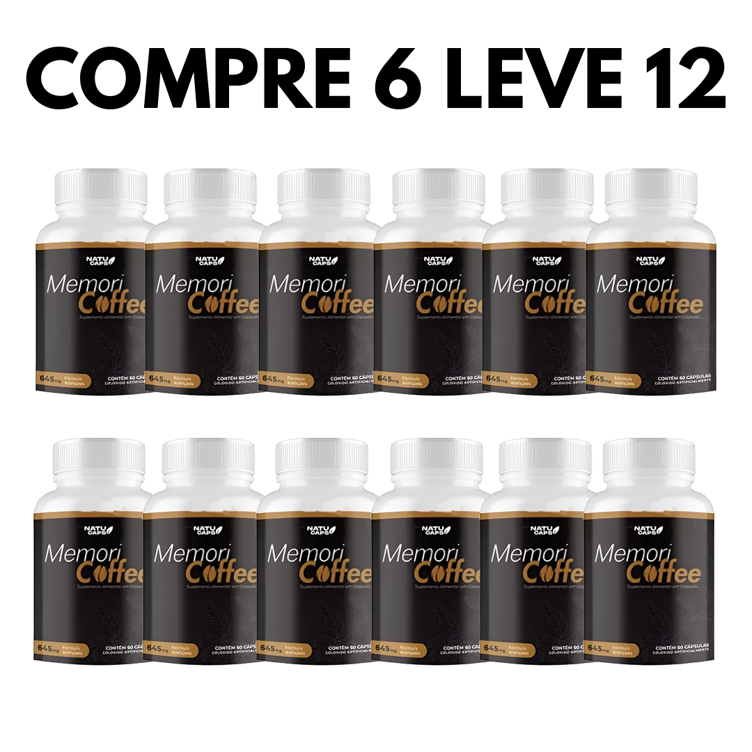 Memori Coffee: Energia, Foco e Memória de Forma Nutural