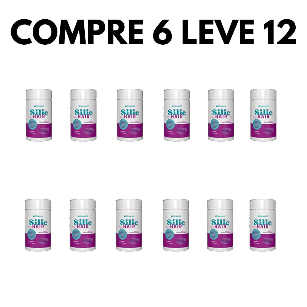 Silic Hair: Força, Brilho e Crescimento para Cabelos e Unhas