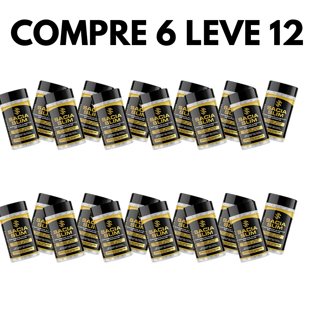 Sacia Slim – Metabolismo Acelerado e Controle do Peso