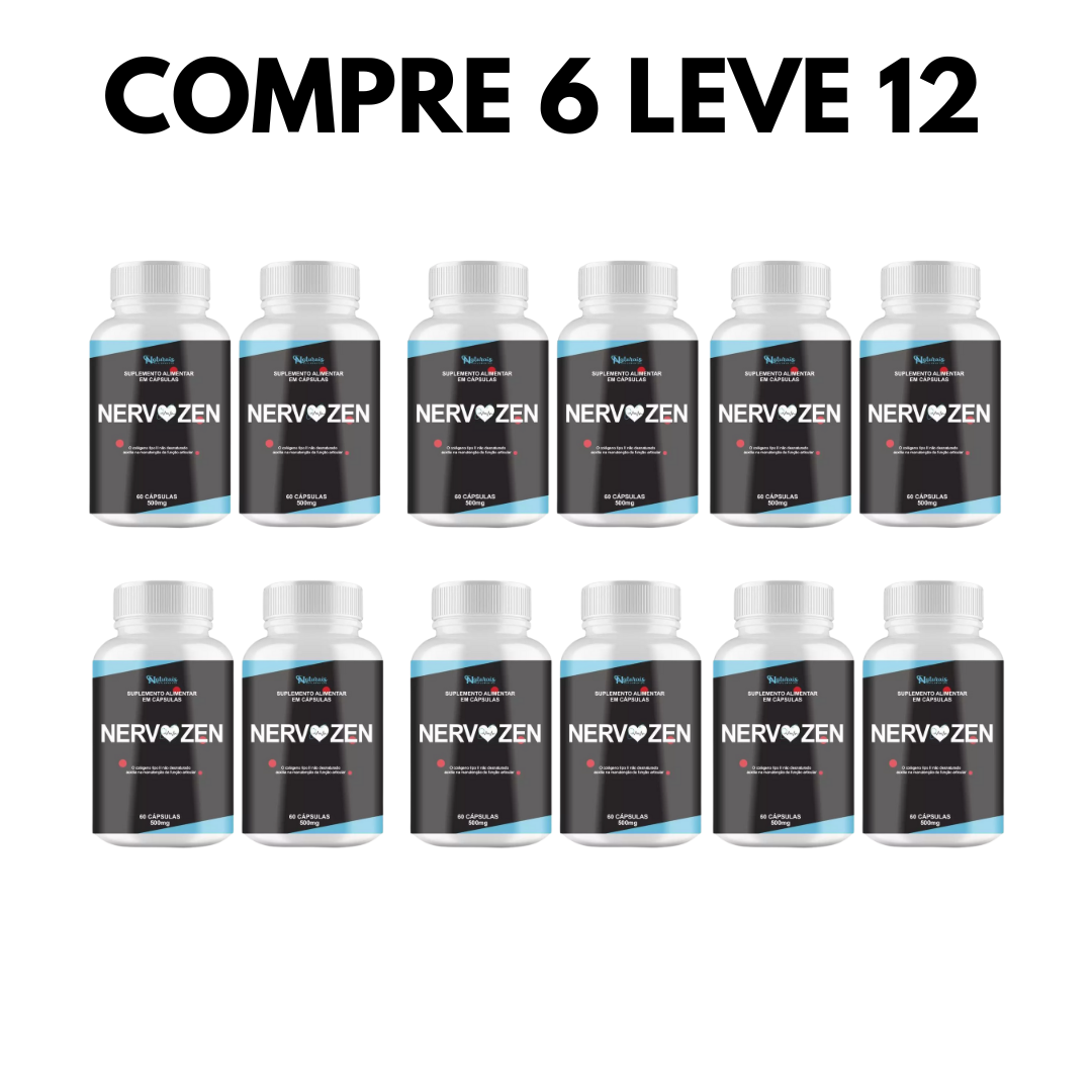 Nervozen em Cápsulas – Mais Clareza e Bem-Estar no Dia a Dia