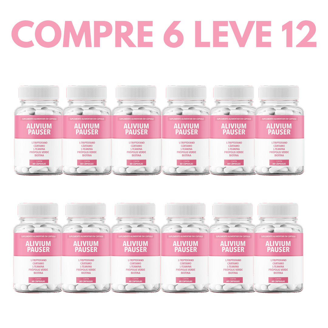 Alivium Pauser: O Alívio Completo para os Sintomas da Menopausa