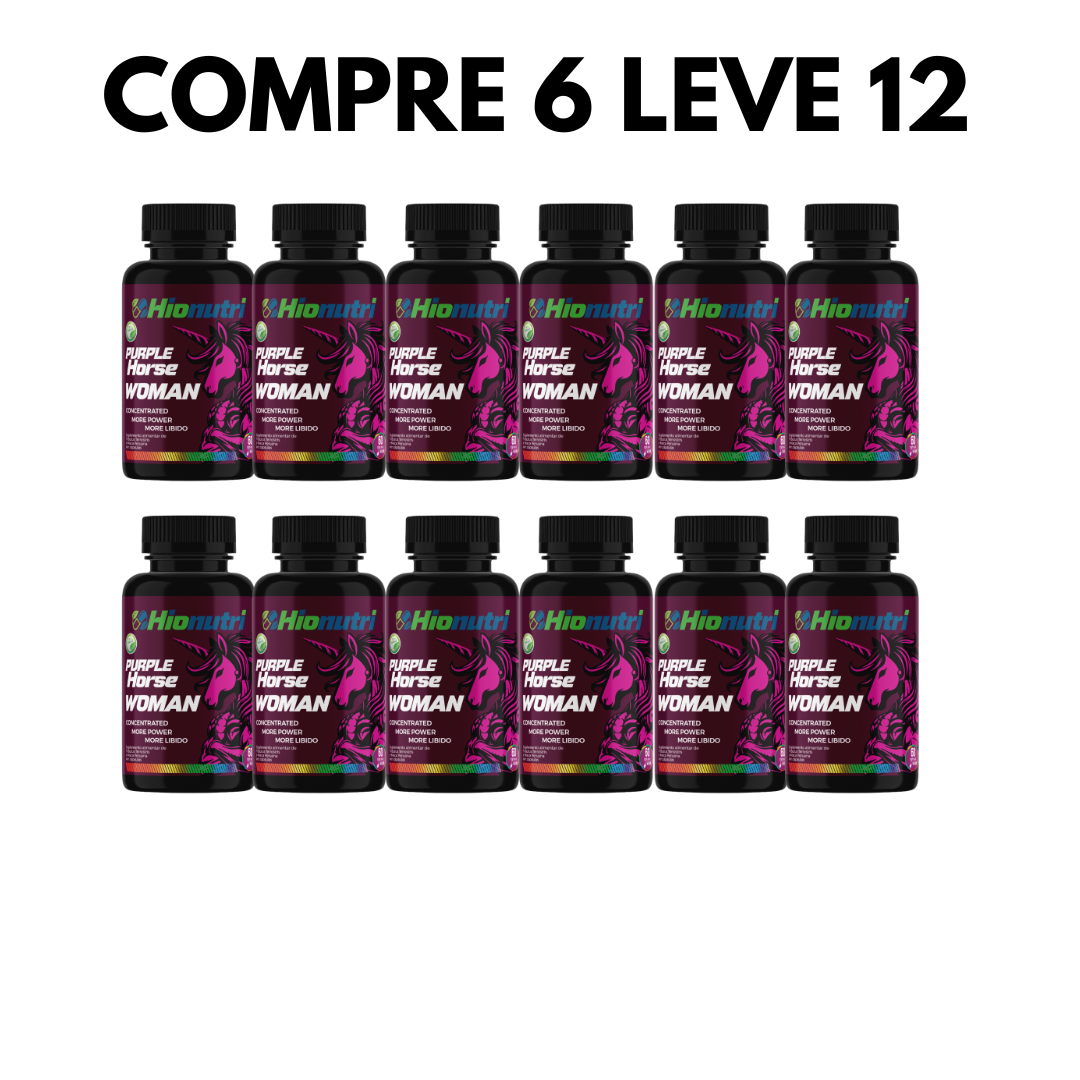 Purple Horse Woman – Energia e Disposição com Ingredientes Naturais