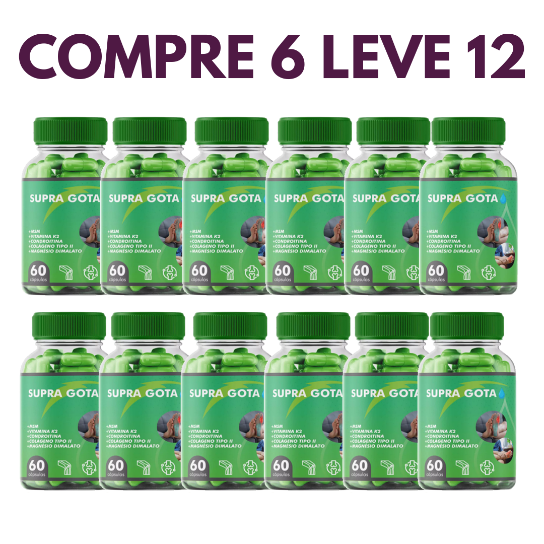 Supra Gota: Alívio Rápido para Dores Articulares e Musculares