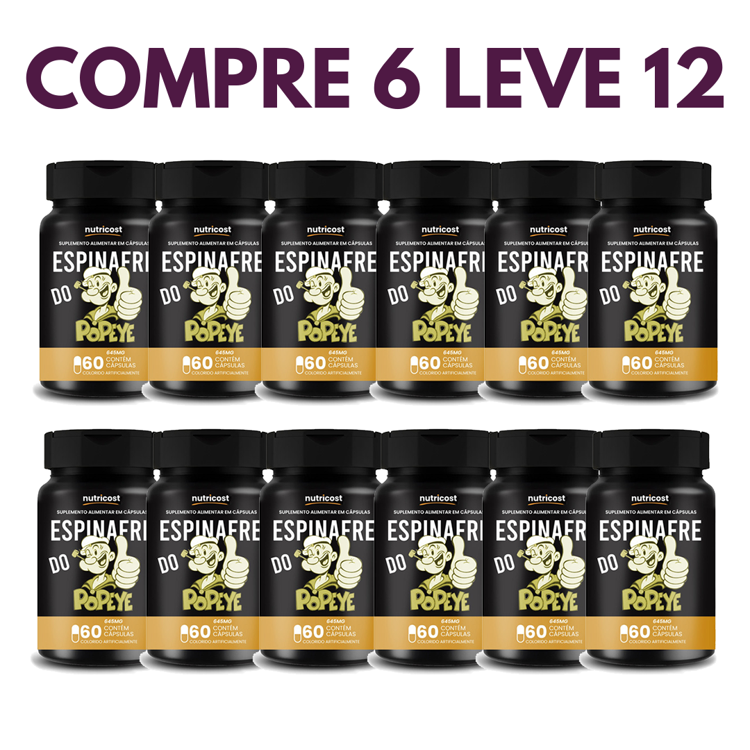 Espinafre do Popeye: Mais Testosterona, Mais Desempenho