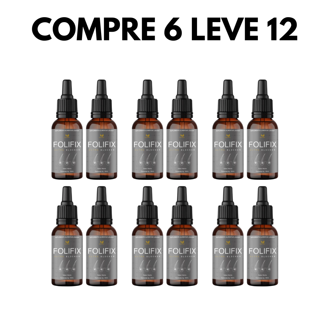 Folifix – Nutrição Completa para Cabelos Fortes e Saudáveis