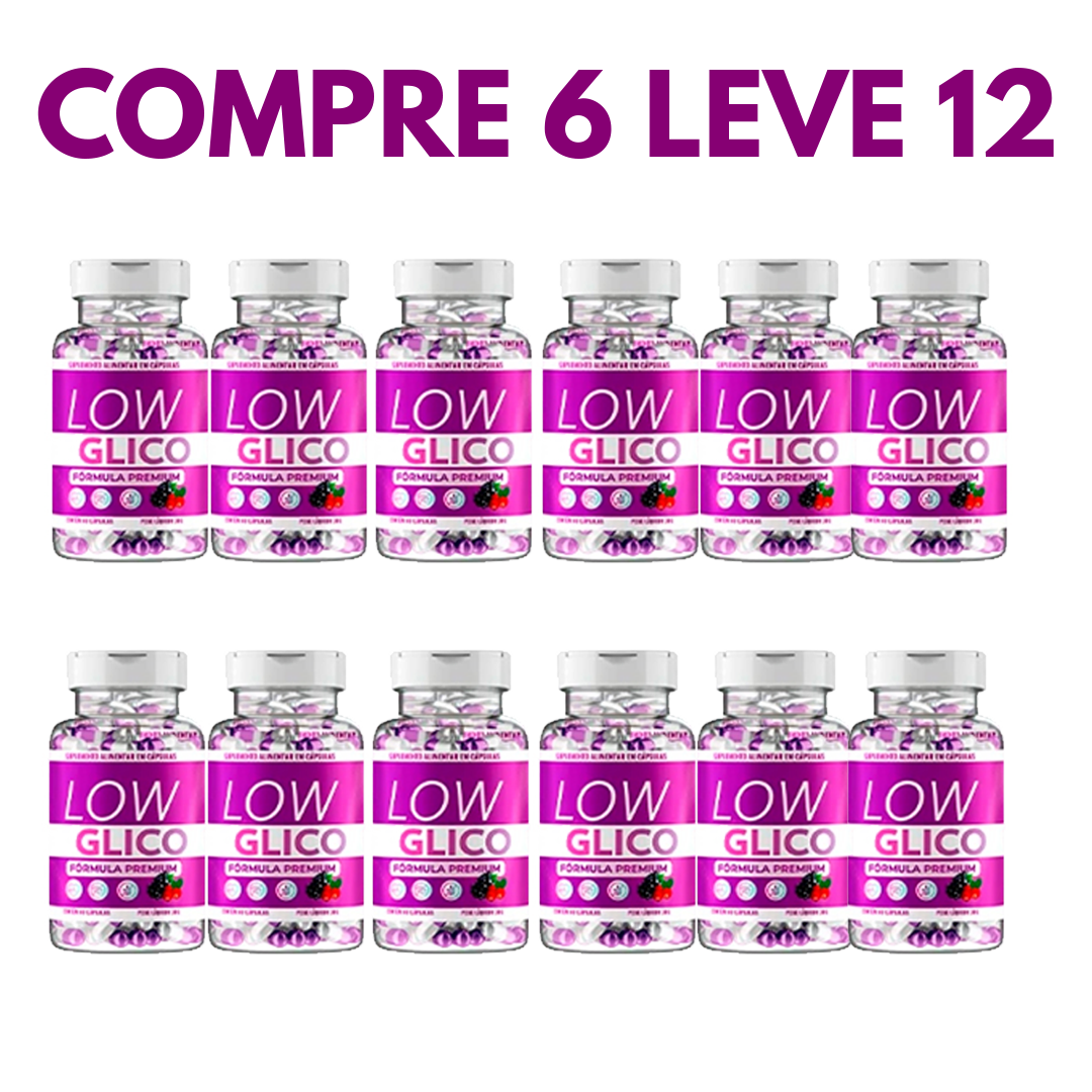 Low Glico: Equilíbrio e Controle Natural da Glicemia!