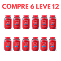 Biotina Gummy Hair: Força e Brilho para Cabelos e Unhas