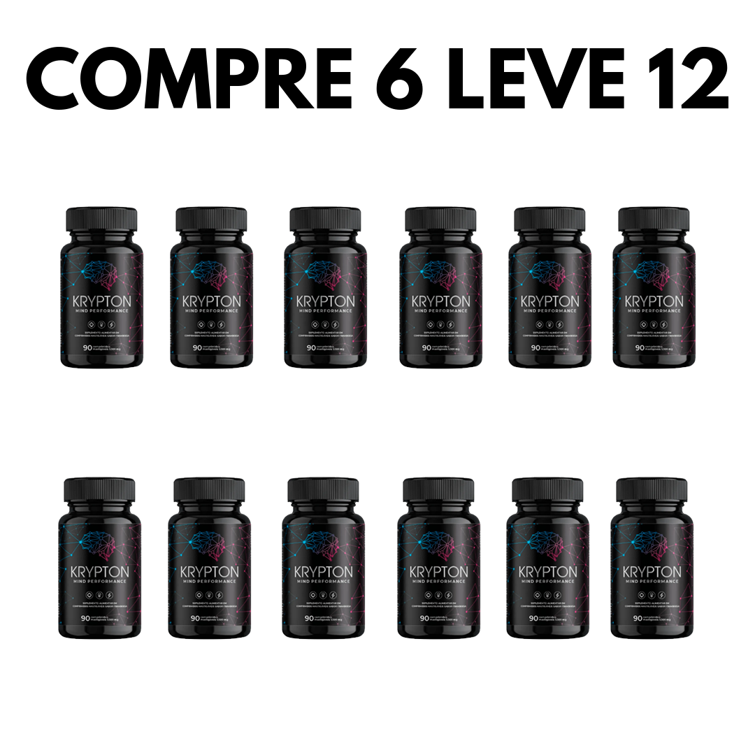 Krypton: Potencialize Seu Desempenho Mental e Sua Saúde Cognitiva