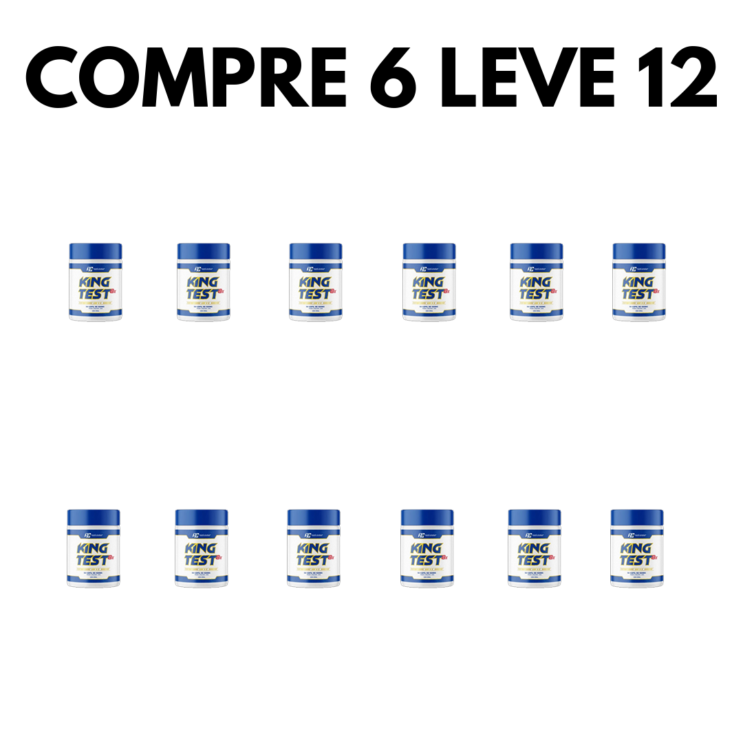 King Test: Potência Masculina e Testosterona Elevada