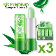 Compre 1 Leve 3 - Batom Hidratante Anti-Envelhecimento - AloeVera®