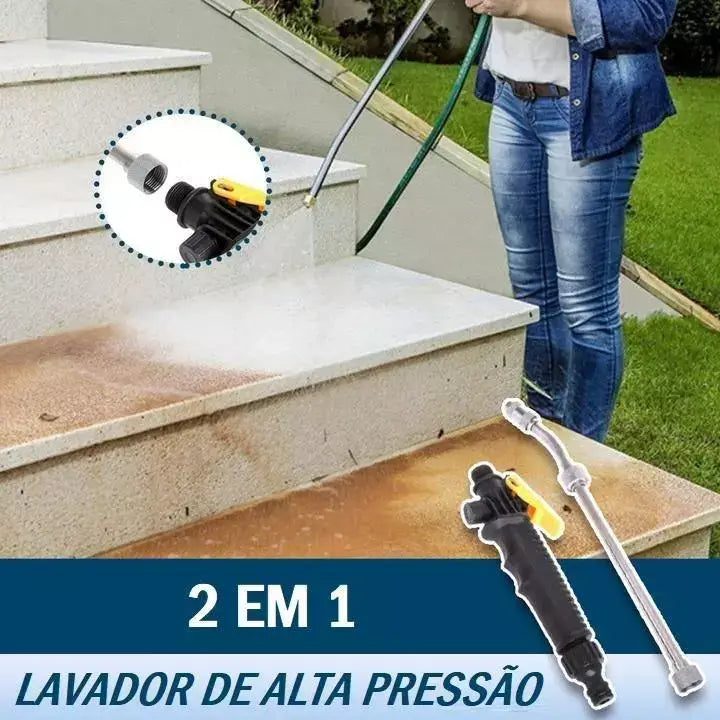 Esguicho de Alta Pressão Econômico 2 em 1 para Mangueira - JetPress
