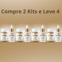 Detox Gold: Kit Pote + Conta Gotas