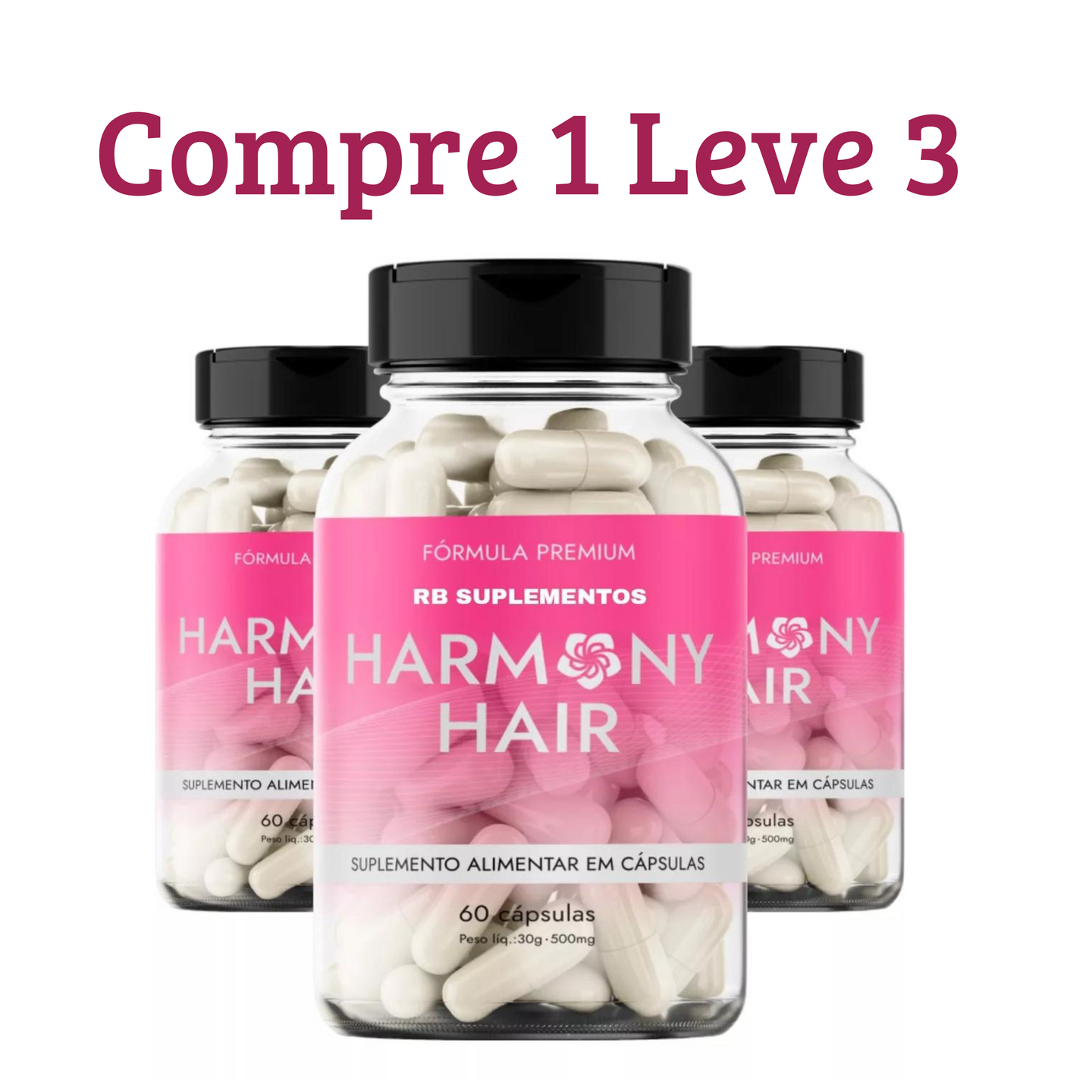 Harmony Hair - Pague 1 Leve 3