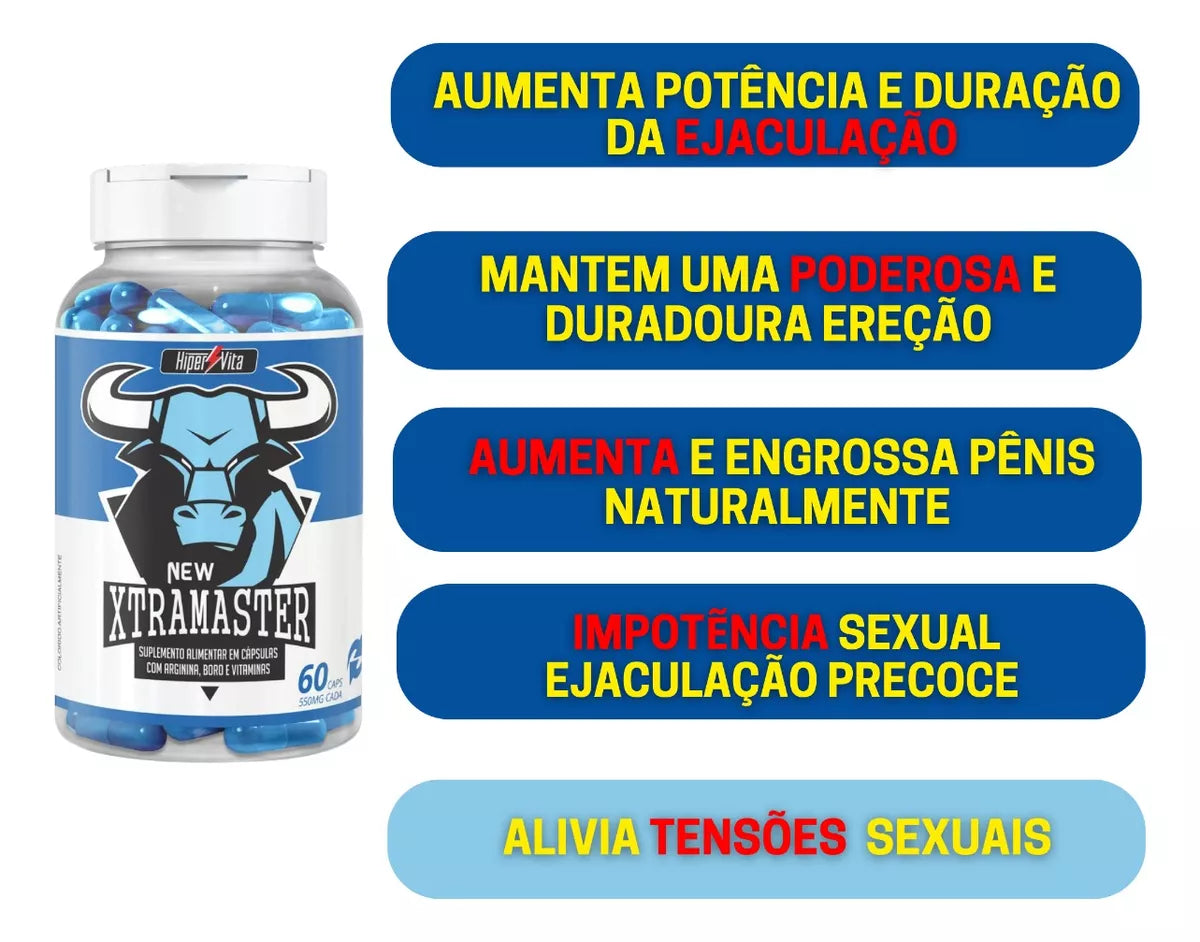 XtraMaster - Para Homens - Não Fique na Mão na Hora H