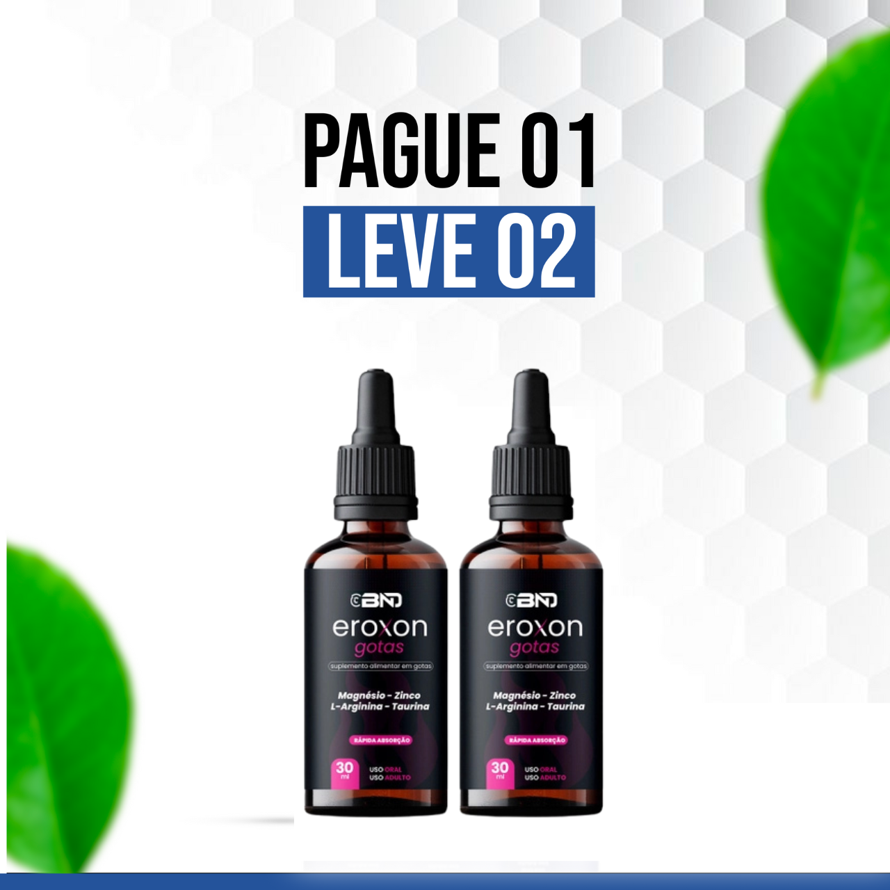 Eroxon: Acabe com a Disfunção Erétil de Forma Instantânea (30ml)