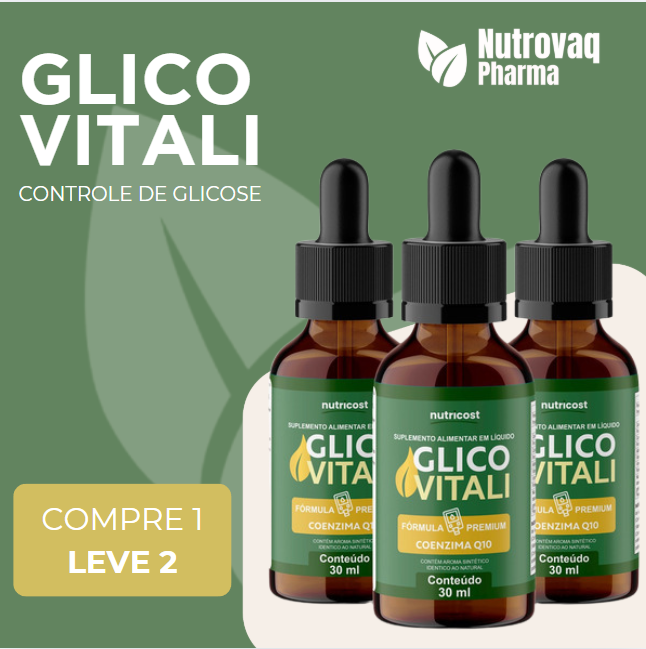 Glicovitali: Seu Aliado no Controle da Glicose (30ml)