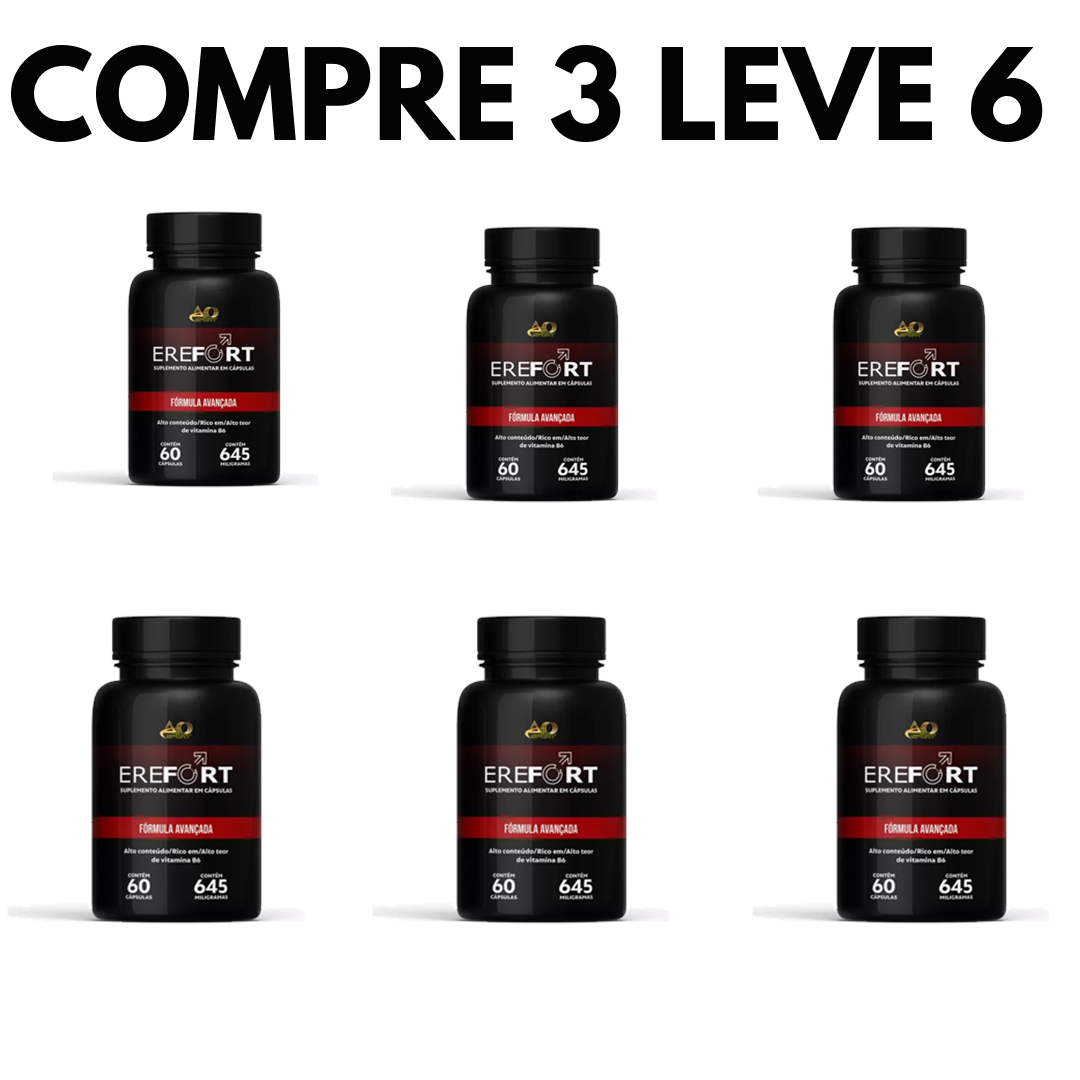 Erefort: Potência e Desempenho Sexual em Alto Nível