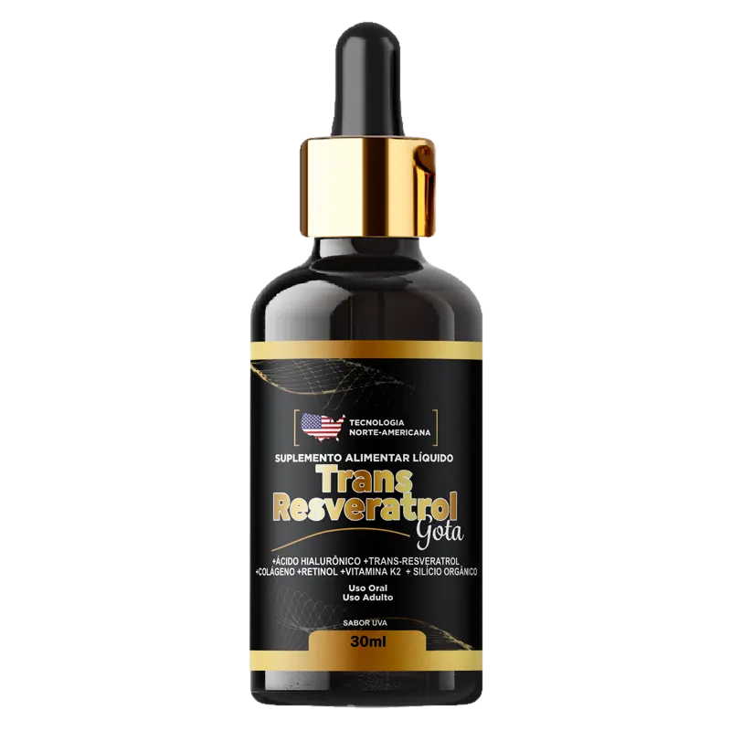 Trans Resveratrol Gota - Compre 1 Leve 3