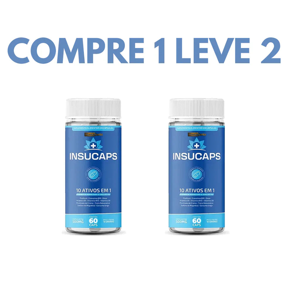 Insucaps - Adeus à Glicose Alta com Insucaps
