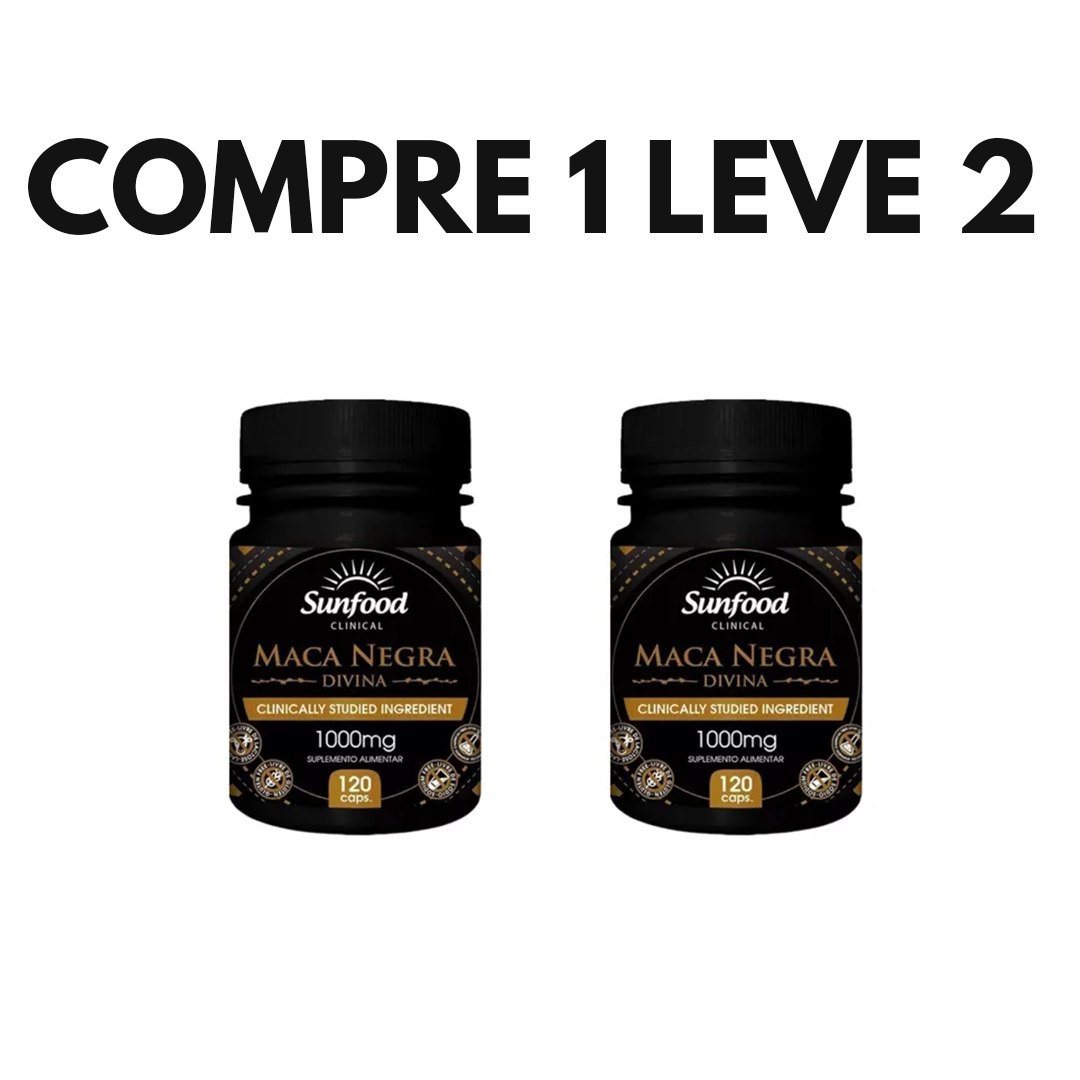 Maca Negra Peruana: Energia e Vitalidade Direto dos Andes