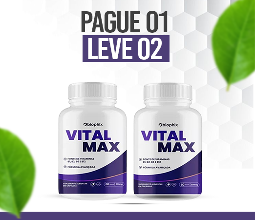 Vital Max: A Energia e Vitalidade que Seu Corpo Precisa