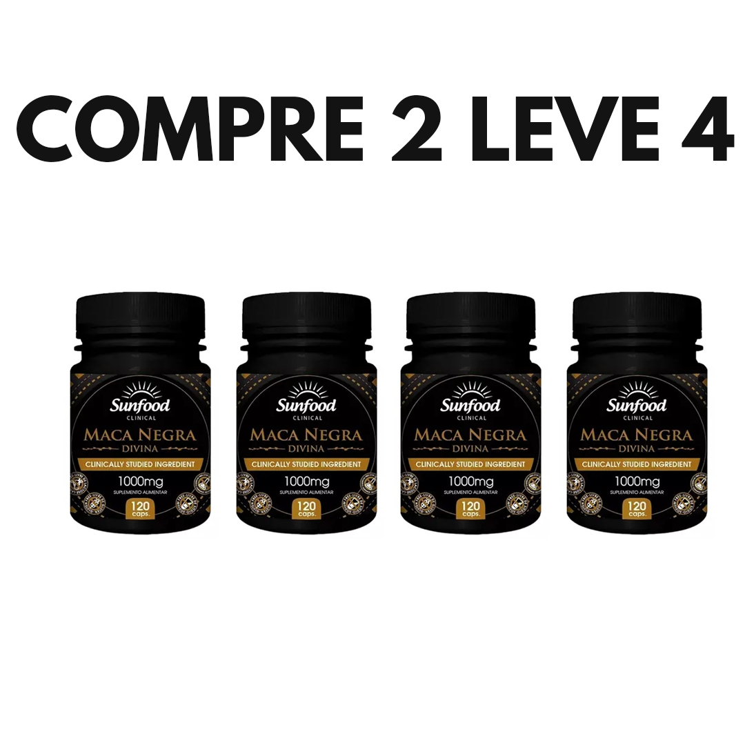 Maca Negra Peruana: Energia e Vitalidade Direto dos Andes
