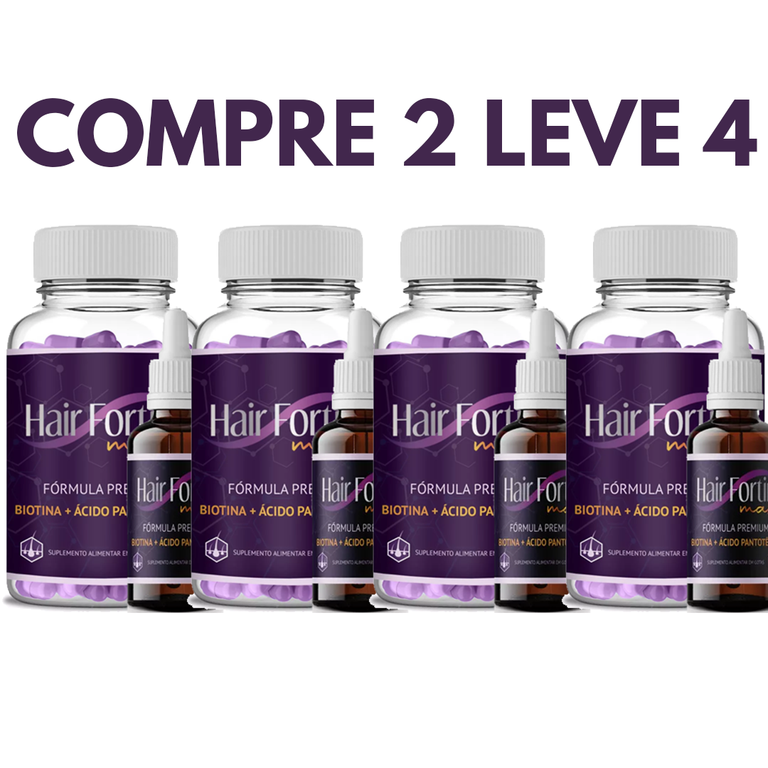 Hair Fortin: A Solução Definitiva para Cabelos Fortes e Brilhantes