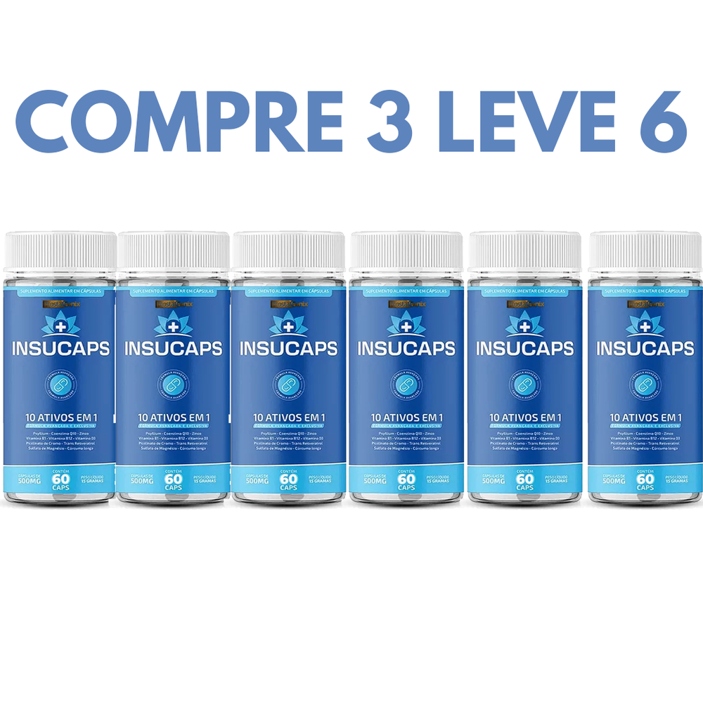 Insucaps - Adeus à Glicose Alta com Insucaps