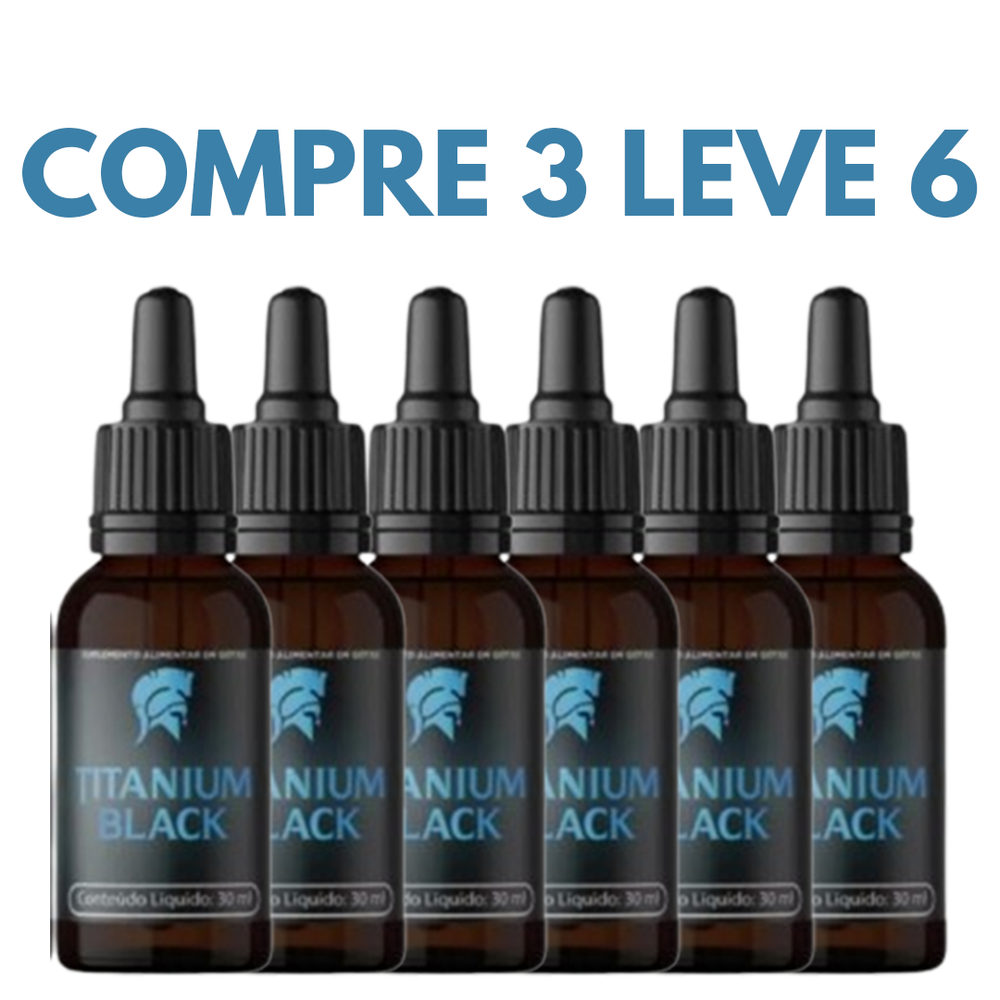 Titanium Black: O Poder da Performance e Energia Masculina