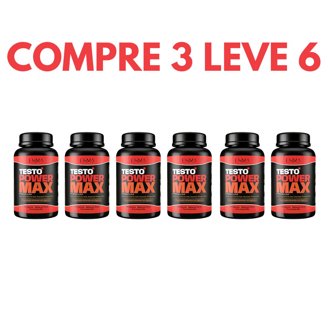 Testo Power Max: Energia e Vitalidade em Alta