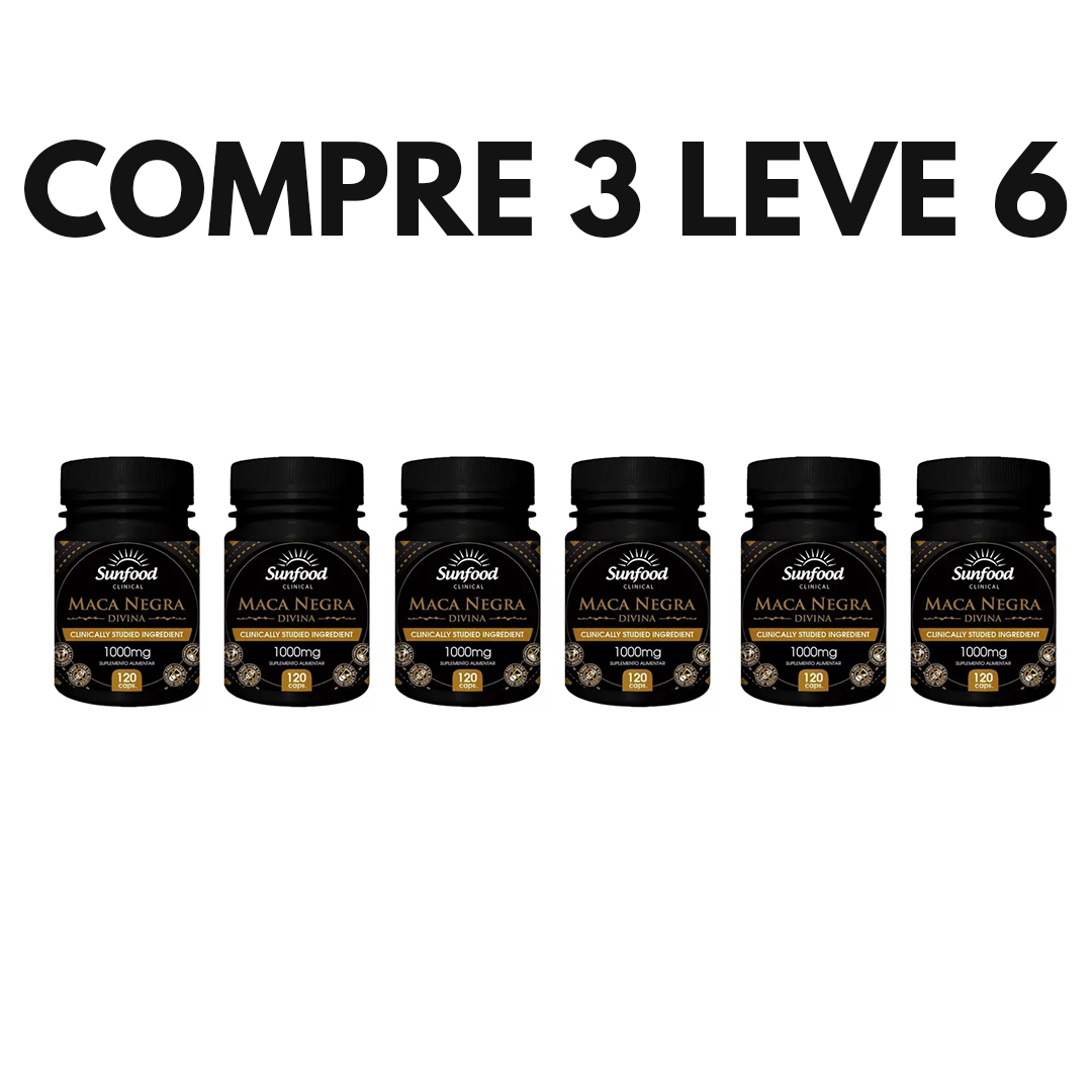 Maca Negra Peruana: Energia e Vitalidade Direto dos Andes