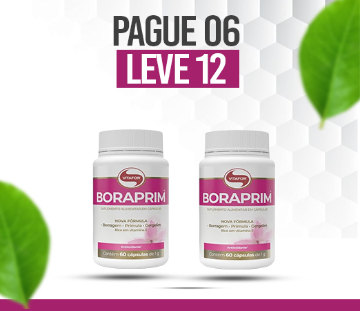 BORAPRIM: A Formula do Bem-Estar e Vitalidade